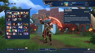 Battlerite Royale Champion Gameplay Raigon