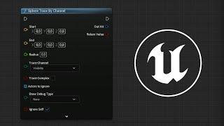 Sphere Trace by Channel (Function) | Tüm Node'lara Bakış Unreal Engine 5