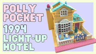 TOY TOUR: 1994 Polly Pocket Pollyville Light-Up Hotel | Vintage Polly Pocket Collection