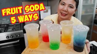 Fruit Soda pang Negosyo