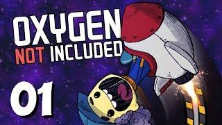 ROCKETS ONLINE! - Ep. 1 - Oxygen Not Included Gameplay - Rocketry Upgrade