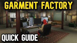 Gta 5 Garment Factory Quick Guide - New Business in Gta Online