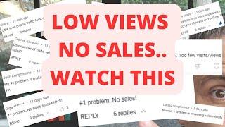 Low Etsy VIEWS No Etsy SALES - Watch THIS