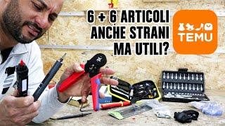 La mia prima esperienza su TEMU con 6+6 articoli di elettricità e stranezze del bricolage