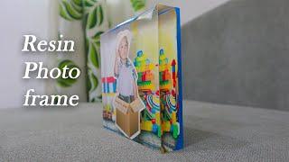 Epoxy Resin Photo frame making at home | Resin photo frame ideas | Artshabits