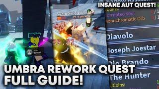 [AUT] FULL UMBRA REWORK QUEST GUIDE! (INSANE QUEST)