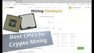 Best CPUs for Crypto Mining 2021 5900x, 5950x, 11900k - Bitcoin, Ethereum, Ripple with Nice Hash