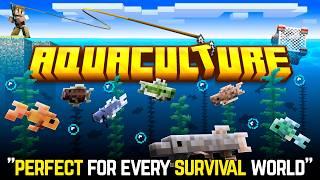 AMAZING Fishing Add-On For Minecraft Bedrock | Aquaculture