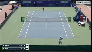 Sumit Nagal vs Jason Jung - 2023 ATP Chennai Challenger R2 Highlights