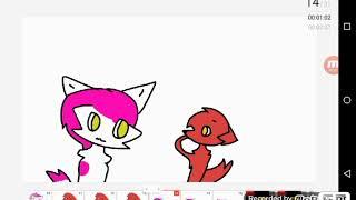 Foxy x Mangle (flipaclip) - OLD!!