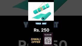 Affordable Yoga Mat Under 250 Rupees on Flipkart #yoga #yogamat #yogapractice #yogaforbeginners