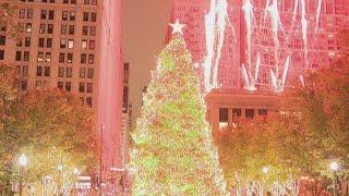 VIDEO: Chicago's annual Christmas Tree Lighting in Millennium Park