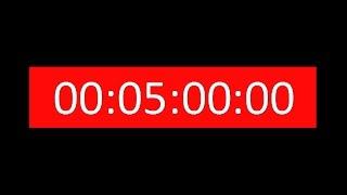 Timer Countdown 5 minutes  \  Visual effects \