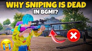 WHY NOBODY USES SNIPERS ANYMORE IN BGMI??