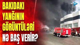 Bakıdakı yanğınla bağlı SON MƏLUMATLAR: hadisə yerinə FHN qüvvələri cəlb edildi