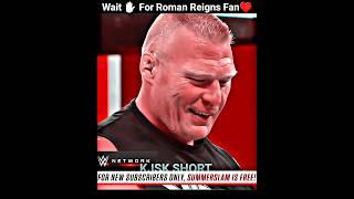 Roman Reigns and Brock Lesnar Action Fight Unstoppable Forces Collide | #romanreigns #shorts