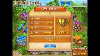 Farm Frenzy 3 only GOLD (level 66) playthrough Веселая ферма 3 (уровень 66) Золото