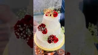 wedding cake white vencho