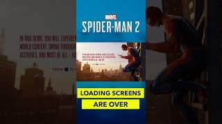 Did You Catch That? Spider-Man 2 INSTANT Loading Screen  #spiderman #ps5 #gamingshorts