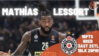 Mathıas Lessort  vs Real Madrid Full Game Highlights (16PTS 8REB 3AST 2STL 1BLK 29PIR)