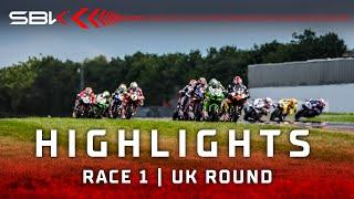 FULL HIGHLIGHTS: Race 1 at Donington Park  |  2024 #UKWorldSBK 