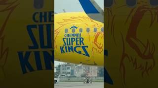 Chennai Super Kings | Etihad Airways | #shorts #trending #aviation #viralshorts #chennaisuperkings