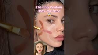 The Only Contour Hack You Need  #beauty #makeup