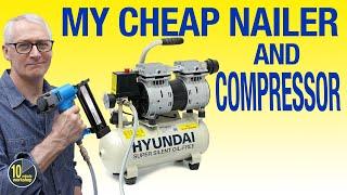 My Cheap Nailer and Compressor [video 463]