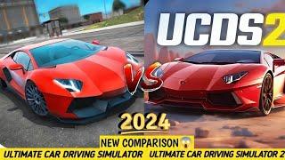 Ultimate Car Driving Simulator vs Ultimate Car Driving Simulator 2 Comparison 