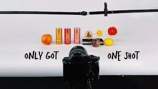 ONE SHOT PRODUCT PHOTOGRAPHY CHALLENGE - *what a stitch up*