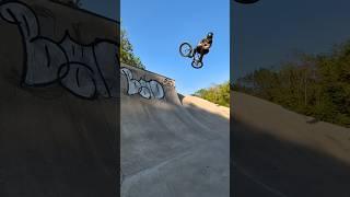 something new #bmx #tabletop #skatepark #trick #alleyoop