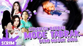 STRATEGYY BARBAR BTR ACE DEMI MASUK ZONA !! AUTO MODE TABRAK !! BABYLA PUBG MOBILE