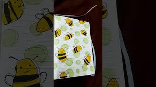 cute doodle idea #aesthetic #sketchbook ideas #art #bumblebee #honeybee