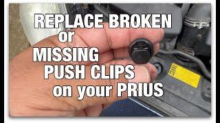 Easily Replace Busted or Missing Body Clips on Your Toyota Prius