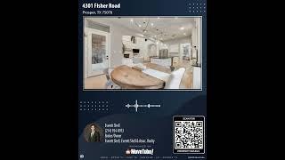 4301 Fisher Road, Prosper, TX 75078 | 5 Bedroom Home For Sale