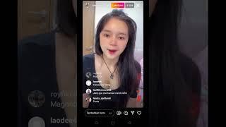 Kienzy Mylien Live Instagram Ga Pake B* Kelih*tan Itu nya 