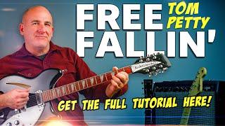 FREE FALLIN' by Tom Petty Guitar Lesson with Jason Carey