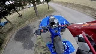 Yamaha DT 80 | Quad 125 | STUNT | Bombardier 125 | 60FPS