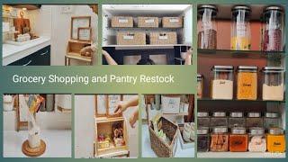 How I Organize My Grocery | How To Organize Kitchen Pantry |unboxing| Aesthetic Vlog|cooking| Vlog