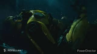 bumblebee underwater scene