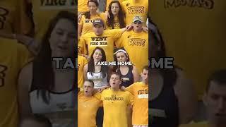 Best Traditions in CFB- West Virginia Mountaineers- Country Roads #CollegeFootball #CFB #WVU #CFB25