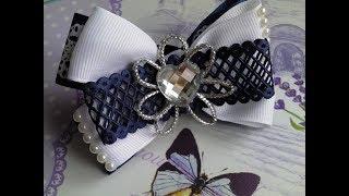 Бантики из репсовой ленты/Bows made of ribbon