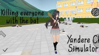 Yandere Chan Simulator Killing everyone in 1980s with the bat