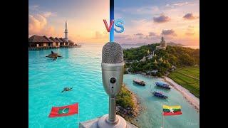 Maldives vs Myanmar: Island Bliss Meets Cultural Riches