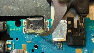 C Type Charging Connector Replace #mobilerepair #elctronics