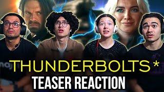 THUNDERBOLTS* TEASER TRAILER REACTION! | It's a Set Up!