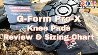 G-Form Pro-X Knee Pads Review and Sizing Chart