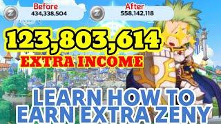 HOW TO EARN MILLIONS OF EXTRA ZENY - RAGNAROK ETERNAL LOVE