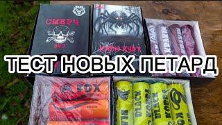 ТЕСТ НОВЫХ ПЕТАРД / ТОП 5 МОЩНЫХ ПЕТАРД НА НОВЫЙ ГОД 2025 / #новинка #петарды #пиротехника #взрыв