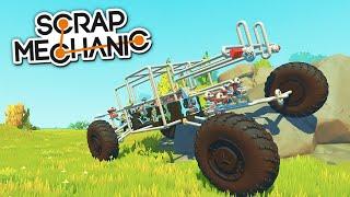 СУПЕР ПОДВЕСКА  в SCRAP MECHANIC